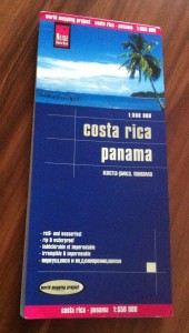 Karte Costa Rica
